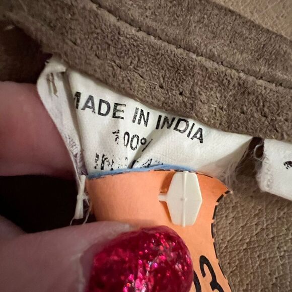 Saguaro suede button down vintage shacket size medium - Picture 6 of 9